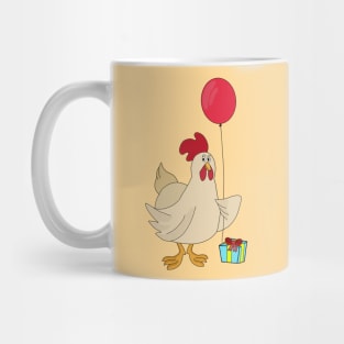 Happy Birthday Chicken Mug